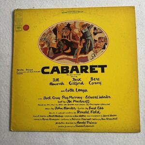 Cabaret Original Broadway Cast Vinyl LP Columbia KOS 3040 1966 Joel Grey Haworth